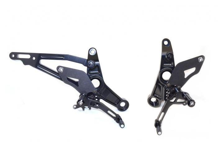 PRM12E01 - DUCABIKE Ducati Monster 821/1200 Adjustable Pilot Rearset – Accessories in the Motoraider Motorcycle Aftermarket Accessories and Parts Online Shop