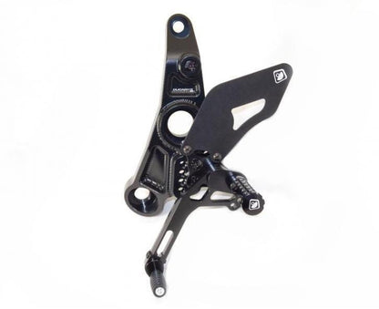 PRM12E01 - DUCABIKE Ducati Monster 821/1200 Adjustable Pilot Rearset – Accessories in the Motoraider Motorcycle Aftermarket Accessories and Parts Online Shop