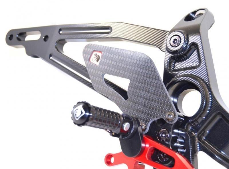 PRM1201 - DUCABIKE Ducati Monster 821/1200 Adjustable Pilot Rearset – Accessories in the Motoraider Motorcycle Aftermarket Accessories and Parts Online Shop