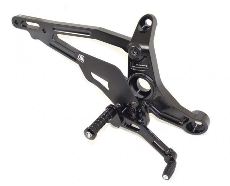 PRM12E01 - DUCABIKE Ducati Monster 821/1200 Adjustable Pilot Rearset – Accessories in the Motoraider Motorcycle Aftermarket Accessories and Parts Online Shop