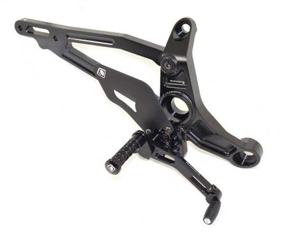 PRM12E01 - DUCABIKE Ducati Monster 821/1200 Adjustable Pilot Rearset – Accessories in the Motoraider Motorcycle Aftermarket Accessories and Parts Online Shop