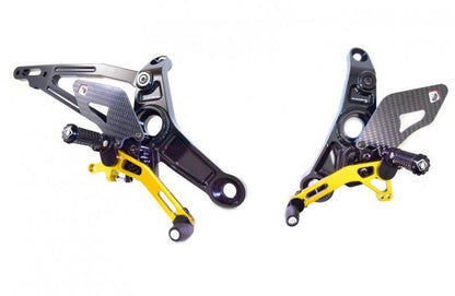 PRM1201 - DUCABIKE Ducati Monster 821/1200 Adjustable Pilot Rearset – Accessories in the Motoraider Motorcycle Aftermarket Accessories and Parts Online Shop
