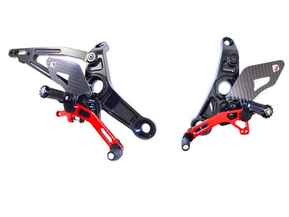 PRM1201 - DUCABIKE Ducati Monster 821/1200 Adjustable Pilot Rearset – Accessories in the Motoraider Motorcycle Aftermarket Accessories and Parts Online Shop