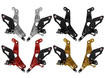 PRM1202 - DUCABIKE Ducati Monster / SuperSport Adjustable Pilot Rearset – Accessories in the Motoraider Motorcycle Aftermarket Accessories and Parts Online Shop