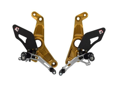 PRM1202 - DUCABIKE Ducati Monster / SuperSport Adjustable Pilot Rearset – Accessories in the Motoraider Motorcycle Aftermarket Accessories and Parts Online Shop