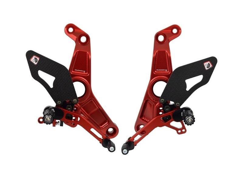 PRM1202 - DUCABIKE Ducati Monster / SuperSport Adjustable Pilot Rearset – Accessories in the Motoraider Motorcycle Aftermarket Accessories and Parts Online Shop