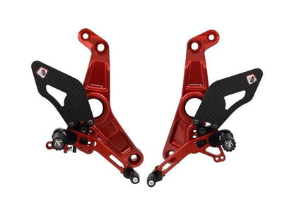 PRM1202 - DUCABIKE Ducati Monster / SuperSport Adjustable Pilot Rearset – Accessories in the Motoraider Motorcycle Aftermarket Accessories and Parts Online Shop
