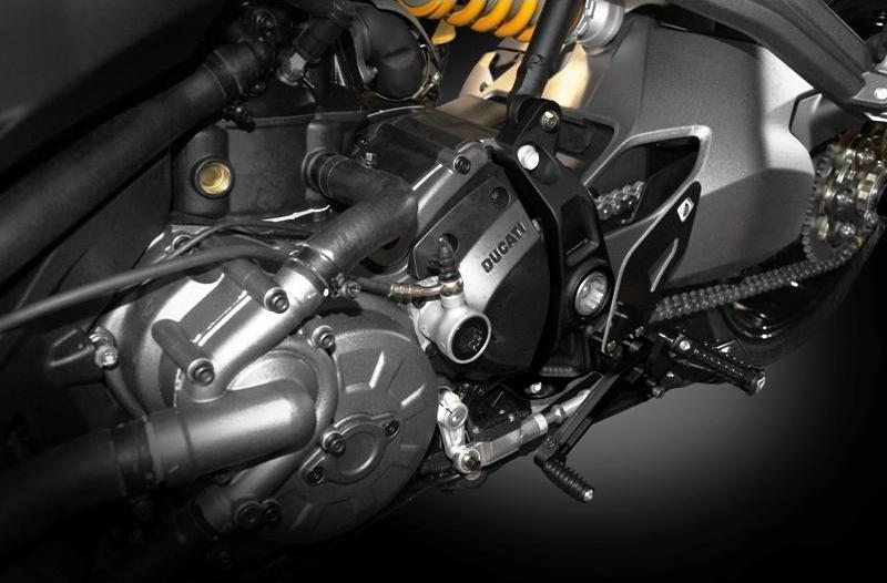 PRM1202 - DUCABIKE Ducati Monster / SuperSport Adjustable Pilot Rearset – Accessories in the Motoraider Motorcycle Aftermarket Accessories and Parts Online Shop