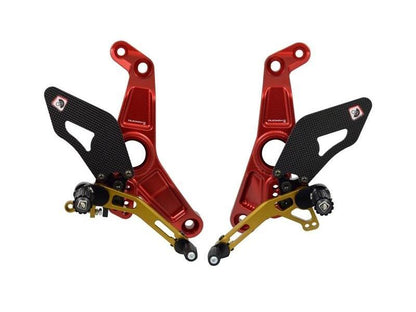 PRM1202 - DUCABIKE Ducati Monster / SuperSport Adjustable Pilot Rearset – Accessories in the Motoraider Motorcycle Aftermarket Accessories and Parts Online Shop