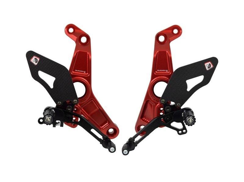 PRM1202 - DUCABIKE Ducati Monster / SuperSport Adjustable Pilot Rearset – Accessories in the Motoraider Motorcycle Aftermarket Accessories and Parts Online Shop