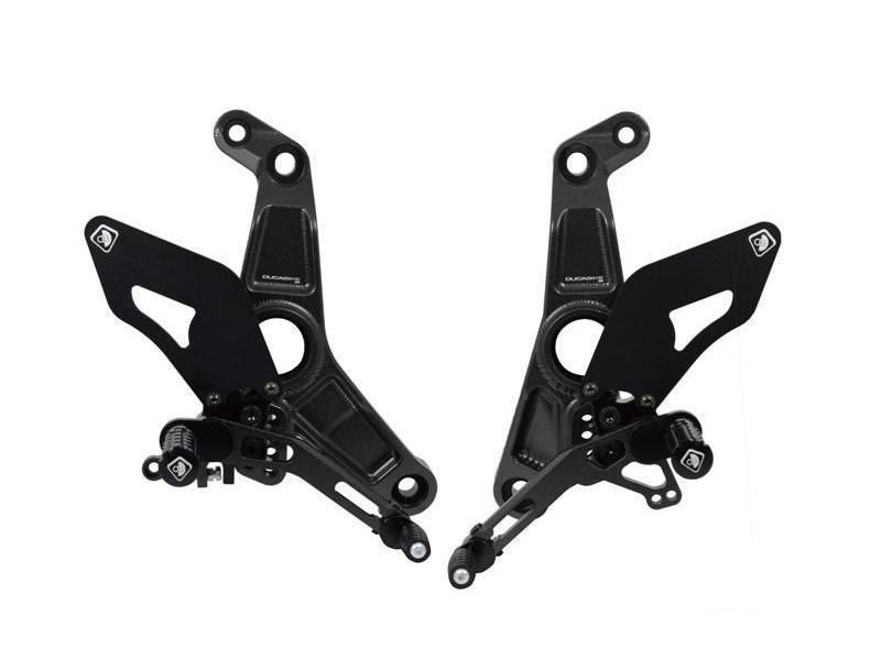 PRM12RE01 - DUCABIKE Ducati Monster 1200R Adjustable Pilot Rearset – Accessories in the Motoraider Motorcycle Aftermarket Accessories and Parts Online Shop