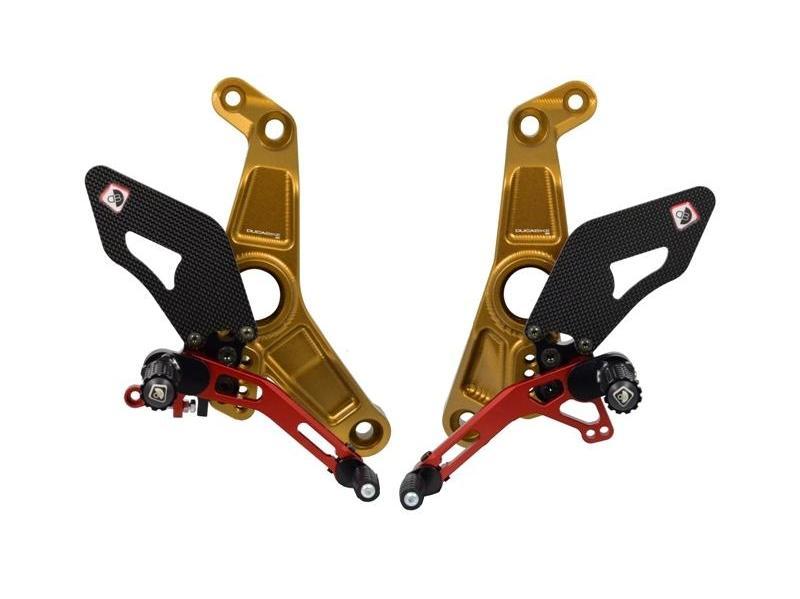 PRM1202 - DUCABIKE Ducati Monster / SuperSport Adjustable Pilot Rearset – Accessories in the Motoraider Motorcycle Aftermarket Accessories and Parts Online Shop