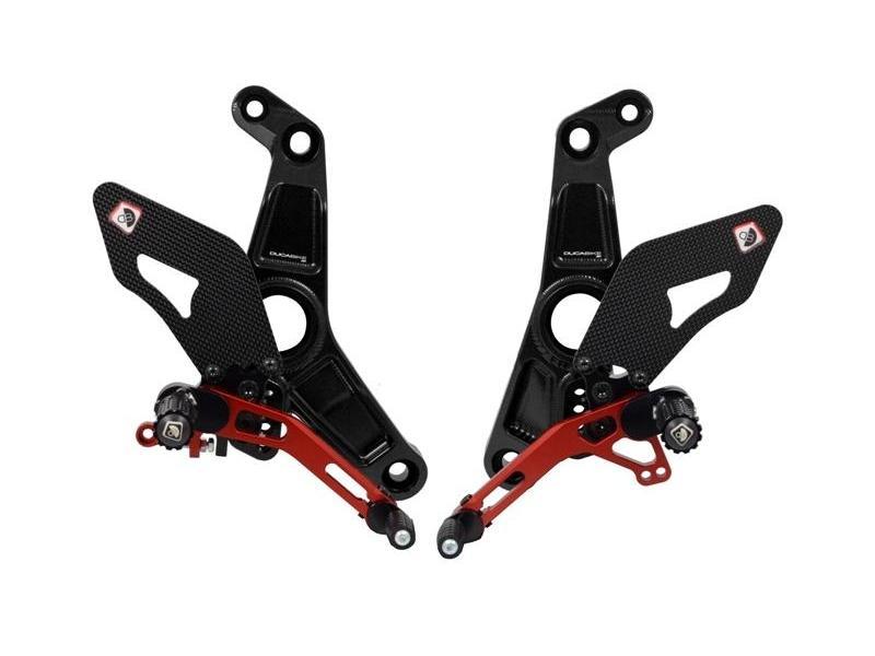 PRM1202 - DUCABIKE Ducati Monster / SuperSport Adjustable Pilot Rearset – Accessories in the Motoraider Motorcycle Aftermarket Accessories and Parts Online Shop