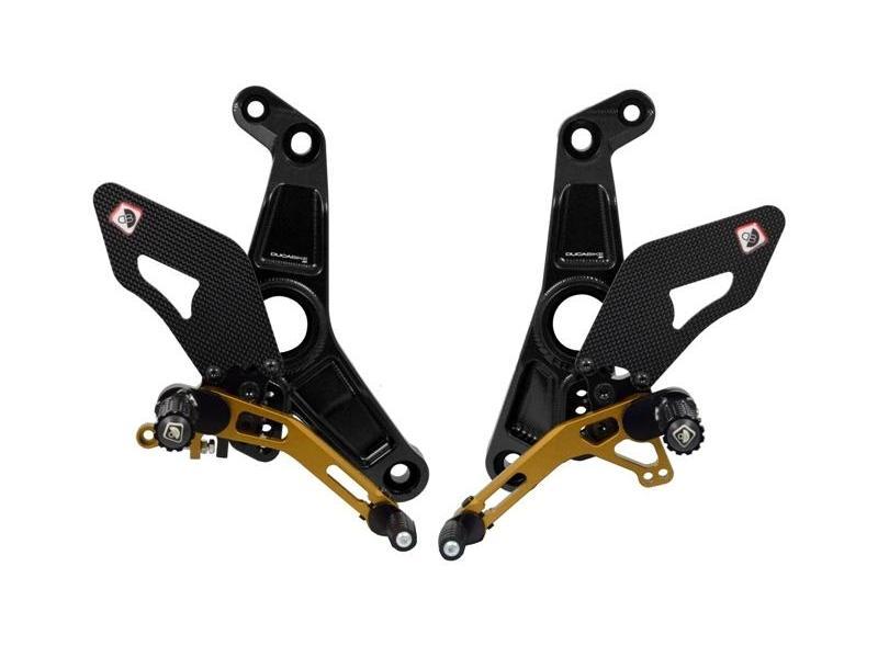 PRM1202 - DUCABIKE Ducati Monster / SuperSport Adjustable Pilot Rearset – Accessories in the Motoraider Motorcycle Aftermarket Accessories and Parts Online Shop