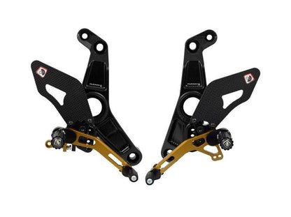 PRM1202 - DUCABIKE Ducati Monster / SuperSport Adjustable Pilot Rearset – Accessories in the Motoraider Motorcycle Aftermarket Accessories and Parts Online Shop