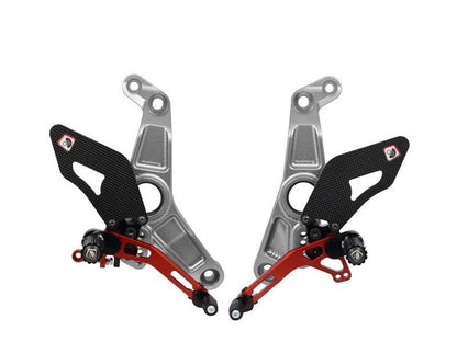 PRM1202 - DUCABIKE Ducati Monster / SuperSport Adjustable Pilot Rearset – Accessories in the Motoraider Motorcycle Aftermarket Accessories and Parts Online Shop