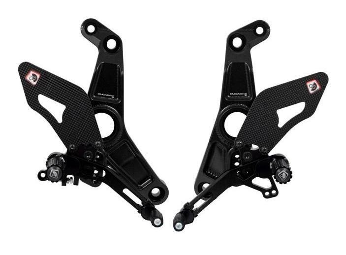 PRM1202 - DUCABIKE Ducati Monster / SuperSport Adjustable Pilot Rearset – Accessories in the Motoraider Motorcycle Aftermarket Accessories and Parts Online Shop