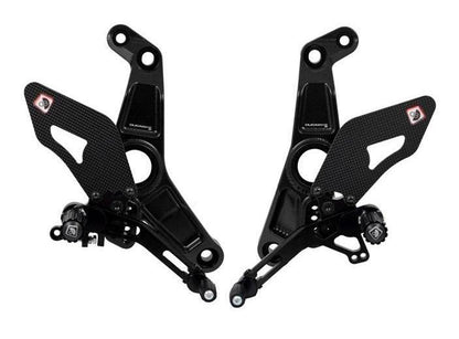 PRM1202 - DUCABIKE Ducati Monster / SuperSport Adjustable Pilot Rearset – Accessories in the Motoraider Motorcycle Aftermarket Accessories and Parts Online Shop