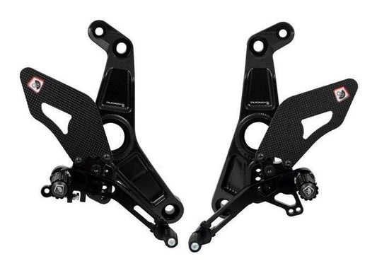 PRM1202 - DUCABIKE Ducati Monster / SuperSport Adjustable Pilot Rearset – Accessories in the Motoraider Motorcycle Aftermarket Accessories and Parts Online Shop