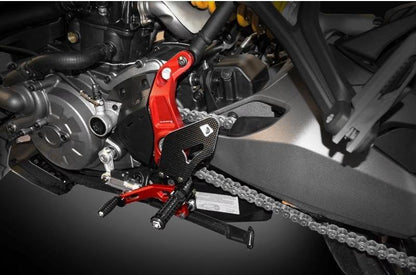 PRM12R01 - DUCABIKE Ducati Monster 1200R Adjustable Pilot Rearset – Accessories in the Motoraider Motorcycle Aftermarket Accessories and Parts Online Shop