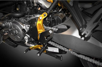 PRM12R01 - DUCABIKE Ducati Monster 1200R Adjustable Pilot Rearset – Accessories in the Motoraider Motorcycle Aftermarket Accessories and Parts Online Shop