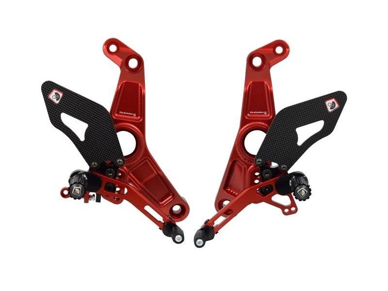 PRM12R01 - DUCABIKE Ducati Monster 1200R Adjustable Pilot Rearset – Accessories in the Motoraider Motorcycle Aftermarket Accessories and Parts Online Shop