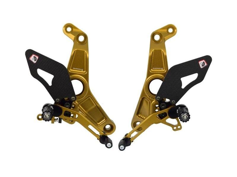 PRM12R01 - DUCABIKE Ducati Monster 1200R Adjustable Pilot Rearset – Accessories in the Motoraider Motorcycle Aftermarket Accessories and Parts Online Shop