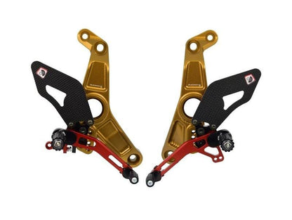 PRM12R01 - DUCABIKE Ducati Monster 1200R Adjustable Pilot Rearset – Accessories in the Motoraider Motorcycle Aftermarket Accessories and Parts Online Shop