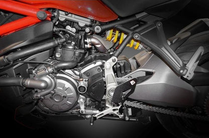 PRM12R01 - DUCABIKE Ducati Monster 1200R Adjustable Pilot Rearset – Accessories in the Motoraider Motorcycle Aftermarket Accessories and Parts Online Shop