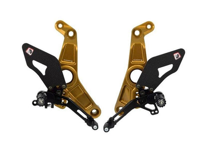 PRM12R01 - DUCABIKE Ducati Monster 1200R Adjustable Pilot Rearset – Accessories in the Motoraider Motorcycle Aftermarket Accessories and Parts Online Shop