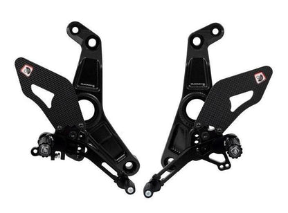 PRM12R01 - DUCABIKE Ducati Monster 1200R Adjustable Pilot Rearset – Accessories in the Motoraider Motorcycle Aftermarket Accessories and Parts Online Shop