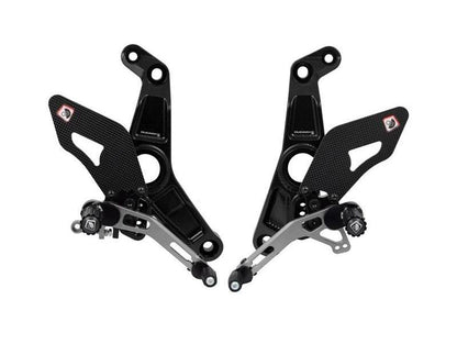 PRM12R01 - DUCABIKE Ducati Monster 1200R Adjustable Pilot Rearset – Accessories in the Motoraider Motorcycle Aftermarket Accessories and Parts Online Shop