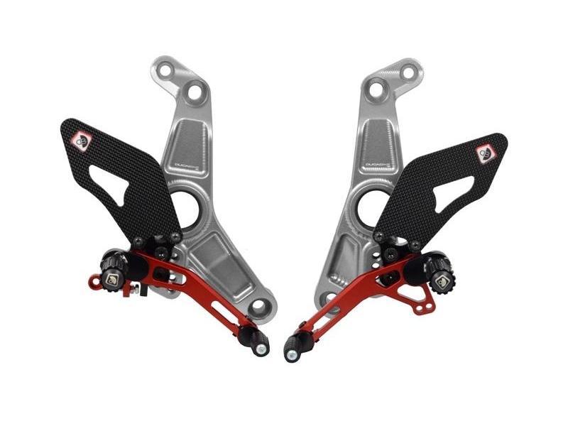 PRM12R01 - DUCABIKE Ducati Monster 1200R Adjustable Pilot Rearset – Accessories in the Motoraider Motorcycle Aftermarket Accessories and Parts Online Shop