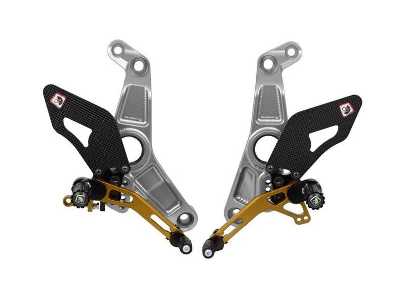 PRM12R01 - DUCABIKE Ducati Monster 1200R Adjustable Pilot Rearset – Accessories in the Motoraider Motorcycle Aftermarket Accessories and Parts Online Shop
