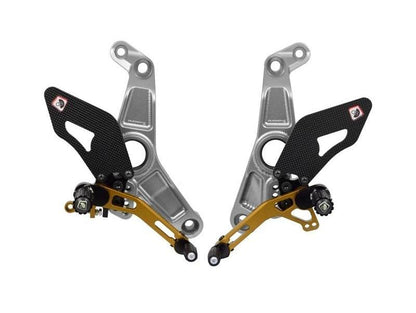 PRM12R01 - DUCABIKE Ducati Monster 1200R Adjustable Pilot Rearset – Accessories in the Motoraider Motorcycle Aftermarket Accessories and Parts Online Shop