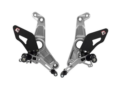 PRM12R01 - DUCABIKE Ducati Monster 1200R Adjustable Pilot Rearset – Accessories in the Motoraider Motorcycle Aftermarket Accessories and Parts Online Shop