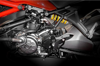 PRM12R01 - DUCABIKE Ducati Monster 1200R Adjustable Pilot Rearset – Accessories in the Motoraider Motorcycle Aftermarket Accessories and Parts Online Shop