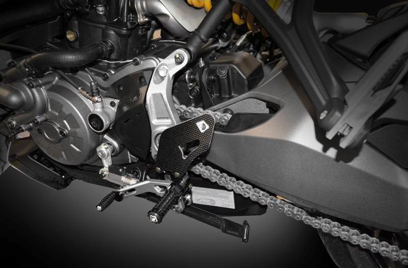 PRM12R01 - DUCABIKE Ducati Monster 1200R Adjustable Pilot Rearset – Accessories in the Motoraider Motorcycle Aftermarket Accessories and Parts Online Shop