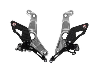 PRM12R01 - DUCABIKE Ducati Monster 1200R Adjustable Pilot Rearset – Accessories in the Motoraider Motorcycle Aftermarket Accessories and Parts Online Shop