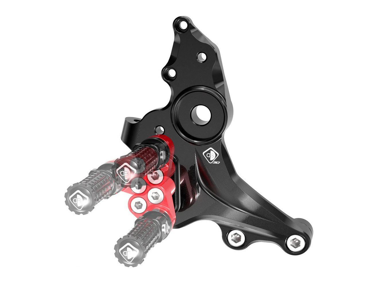 PRM93701D - DBK Ducati Monster 937 / 937 SP / 30° Anniversario (2021+) Adjustable Rearsets – Accessories in the Motoraider Motorcycle Aftermarket Accessories and Parts Online Shop