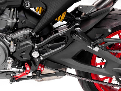 PRM93701D - DBK Ducati Monster 937 / 937 SP / 30° Anniversario (2021+) Adjustable Rearsets – Accessories in the Motoraider Motorcycle Aftermarket Accessories and Parts Online Shop