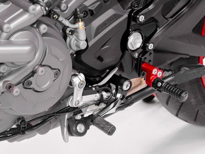 PRM93701D - DBK Ducati Monster 937 / 937 SP / 30° Anniversario (2021+) Adjustable Rearsets – Accessories in the Motoraider Motorcycle Aftermarket Accessories and Parts Online Shop