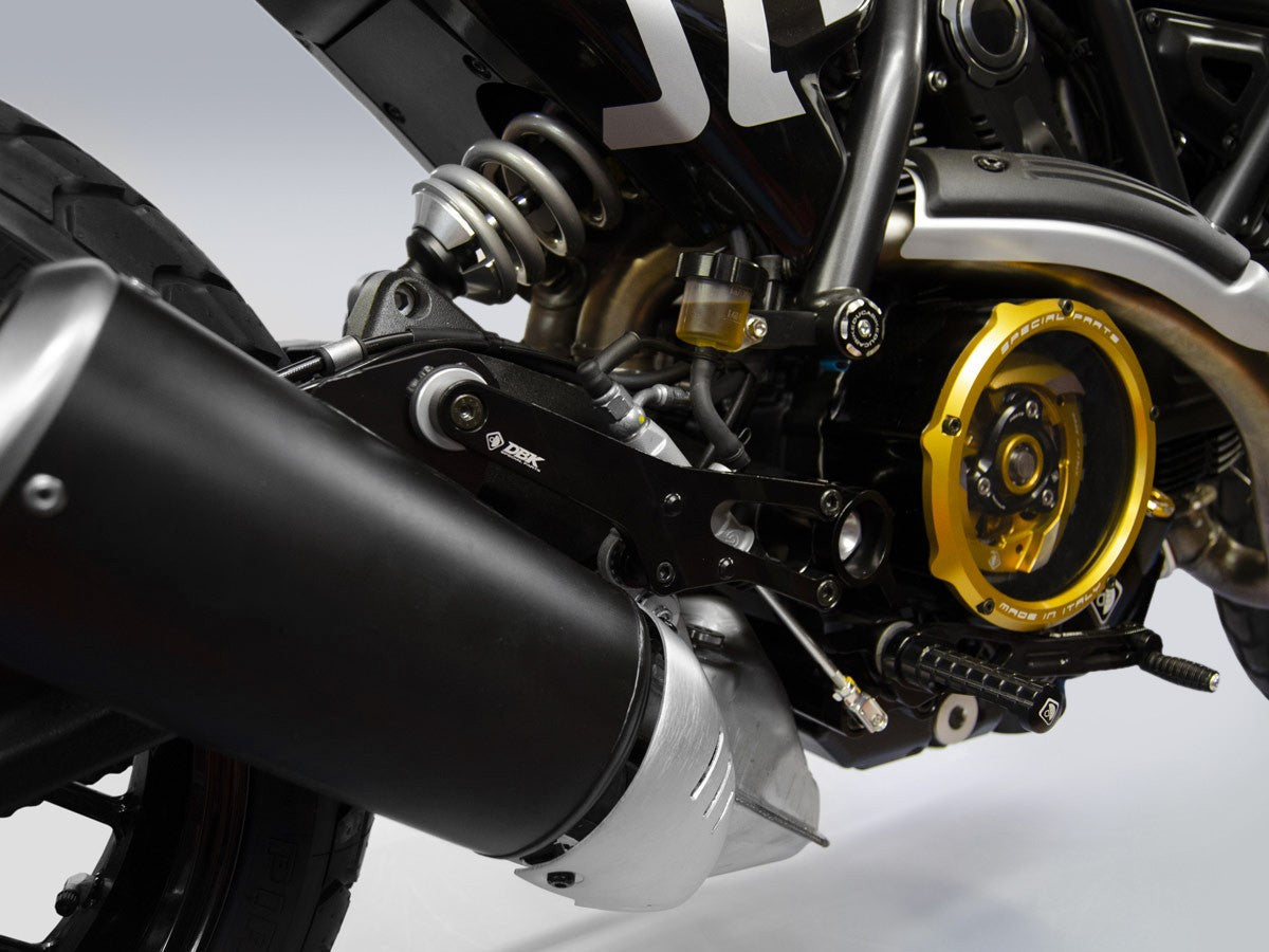 PRMSCRA02D - DBK Ducati Scrambler 800 (2023+) Single-Seat Rider Footboard Kit – Accessories in the Motoraider Motorcycle Aftermarket Accessories and Parts Online Shop