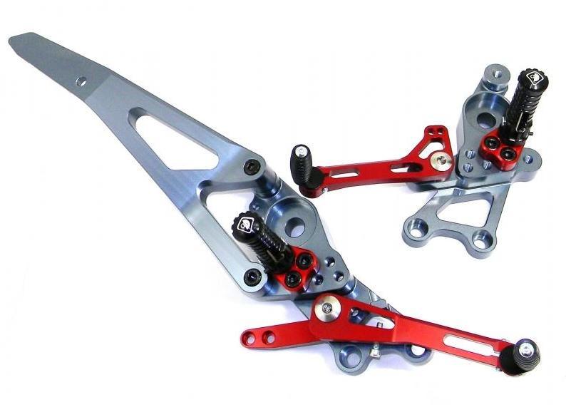 PRNHM01 - DUCABIKE Ducati Hypermotard 821/939 Adjustable Rearset – Accessories in the Motoraider Motorcycle Aftermarket Accessories and Parts Online Shop