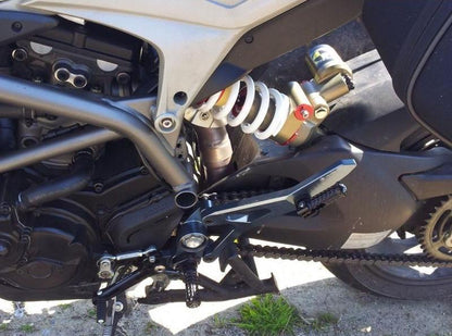 PRNHM01 - DUCABIKE Ducati Hypermotard 821/939 Adjustable Rearset – Accessories in the Motoraider Motorcycle Aftermarket Accessories and Parts Online Shop