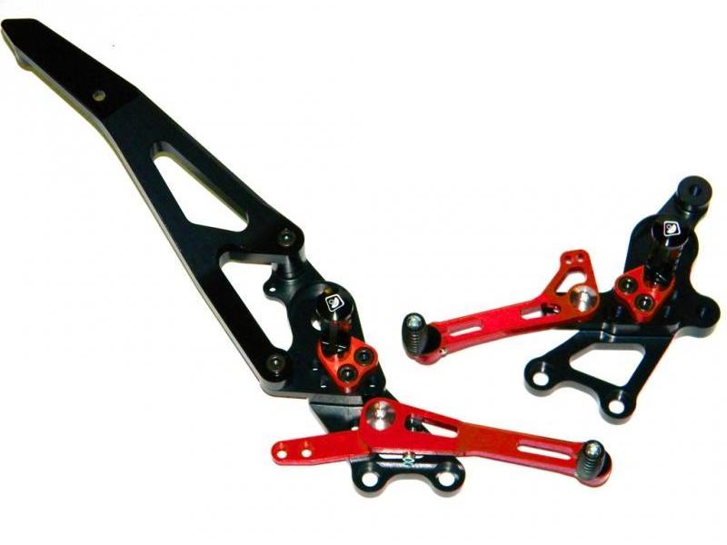 PRNHM01 - DUCABIKE Ducati Hypermotard 821/939 Adjustable Rearset – Accessories in the Motoraider Motorcycle Aftermarket Accessories and Parts Online Shop