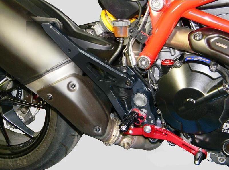 PRNHM01 - DUCABIKE Ducati Hypermotard 821/939 Adjustable Rearset – Accessories in the Motoraider Motorcycle Aftermarket Accessories and Parts Online Shop
