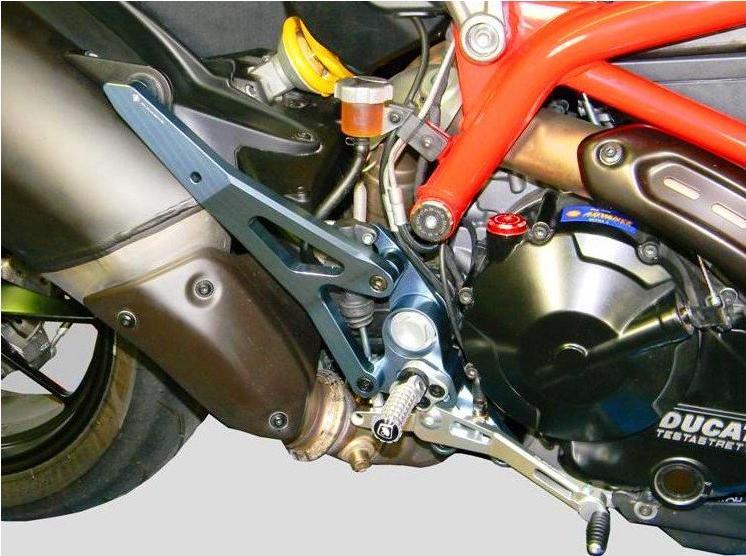 PRNHM01 - DUCABIKE Ducati Hypermotard 821/939 Adjustable Rearset – Accessories in the Motoraider Motorcycle Aftermarket Accessories and Parts Online Shop