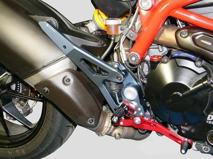 PRNHM01 - DUCABIKE Ducati Hypermotard 821/939 Adjustable Rearset – Accessories in the Motoraider Motorcycle Aftermarket Accessories and Parts Online Shop
