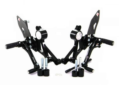 PRNM01 - DUCABIKE Ducati Monster Adjustable Pilot Rearset – Accessories in the Motoraider Motorcycle Aftermarket Accessories and Parts Online Shop